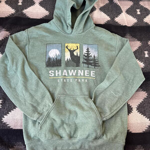 Shawnee State Park green hoodie #outdoors #hiking